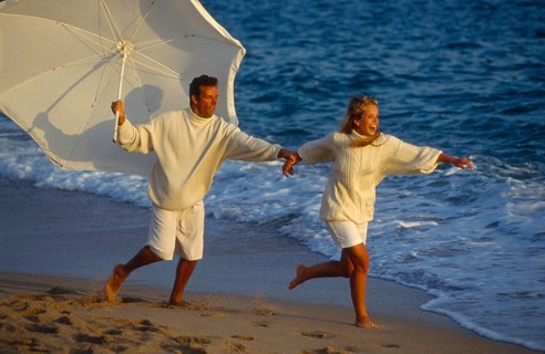 Couple on the beach