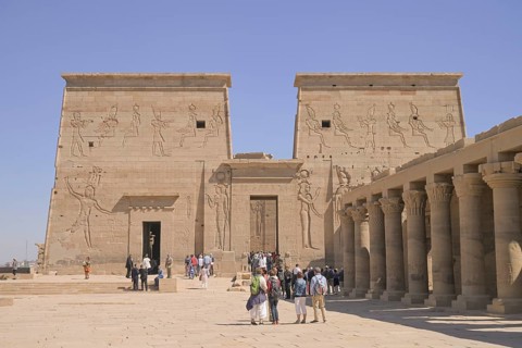 Eastern portico