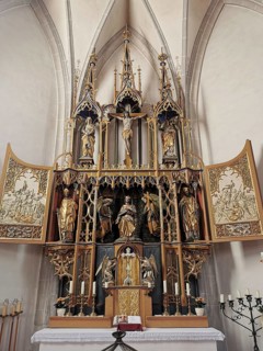 Baptistery in the St. Oswald Church