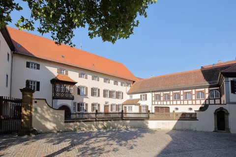Early Gothic and Romanesque Wormser Hof in Bad Wimpfen