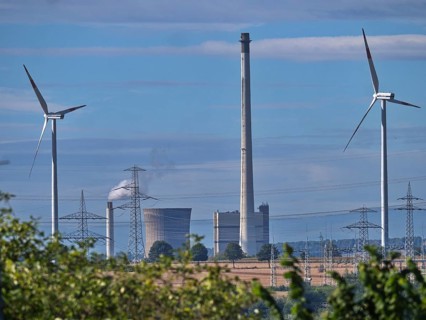 The Buschhaus lignite-fired power plant