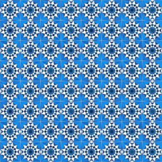 Islamic geometric seamless vector pattern