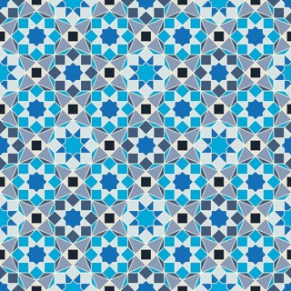 Islamic geometric seamless vector pattern