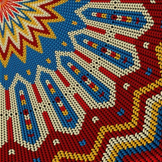 Knitted fabric vector pattern