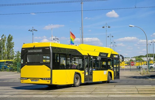 BVG Bus depot