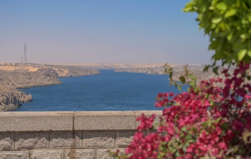 Nile north of the Nasser Dam
