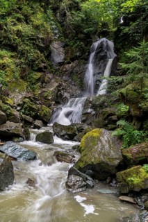 Waterfall in the Breuergraben
