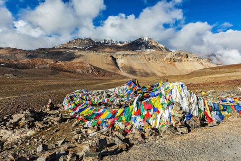 Buddhist prayer flags