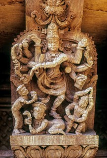Lord Siva Nataraja as Urdhva Tandava posture
