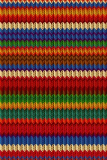 Knitted poncho vector texture