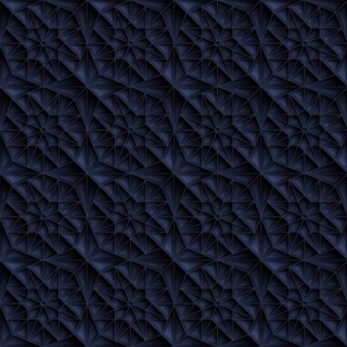 Geometric star pattern