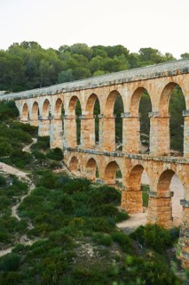 Old roman aqueduct