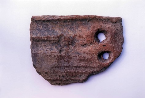 Terracotta roof tile