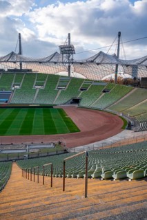 Olympic Stadium with Tent Roof
