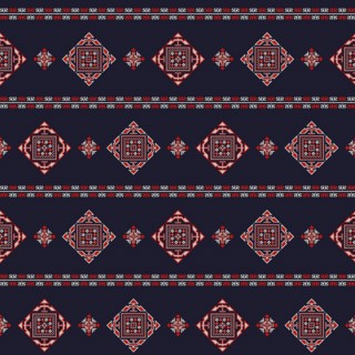 Romanian vector pattern inspired from traditional embroidery