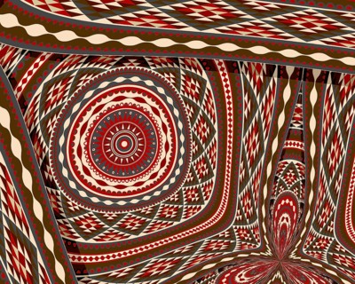 American indian decorative background