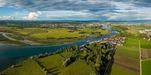 Lake Rhine with Gottlieben