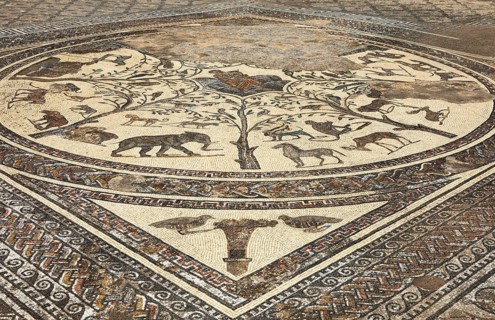 Roman mosaic