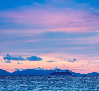 Vacation cruise background