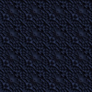 Geometric star pattern