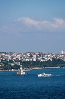 The maiden's tower in Istanbul