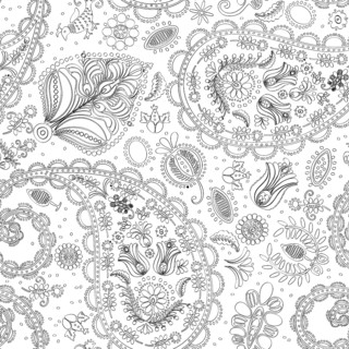 Vector paisley