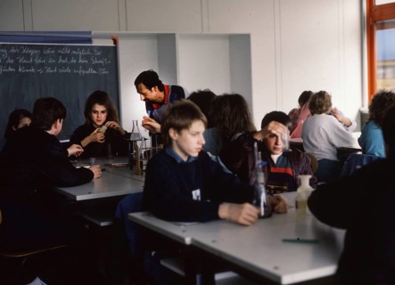 Hagen. Teaching at a comprehensive school ca. 1990