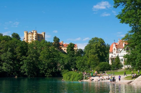Hohenschwangau with Alpsee