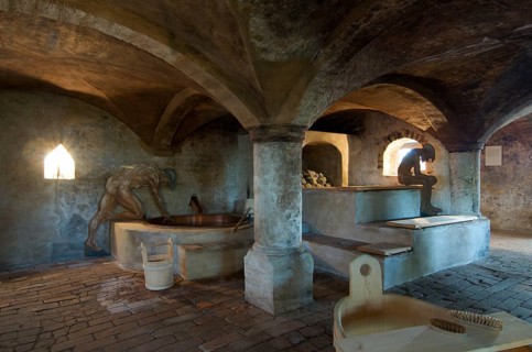 Historic bathing room