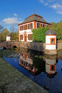 Moated castle