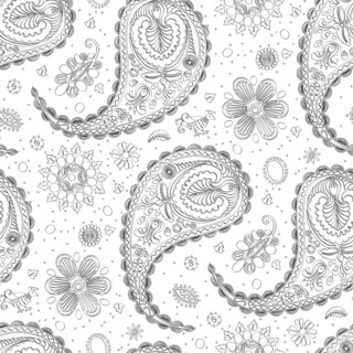 Vector paisley
