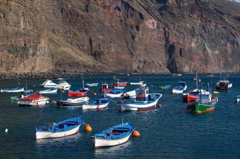 Fishing boats in the port