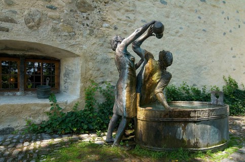 Head washer fountain