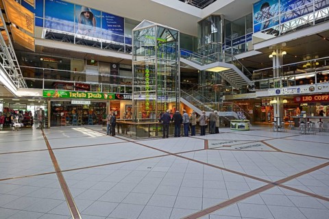 Main hall with water clock