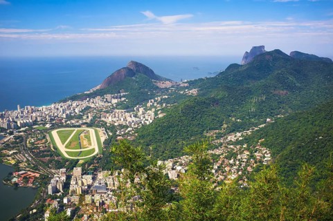 View over Leblon and Ipanema