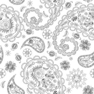 Vector paisley