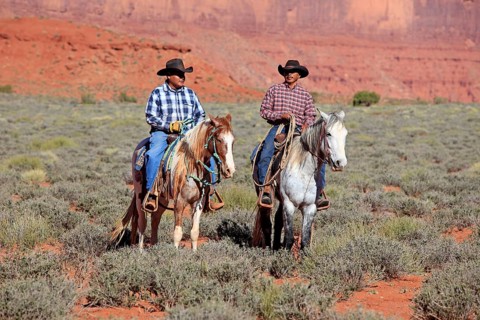 Navajo cowboys