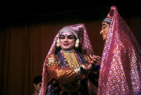 Minukku radiant characters the female characters are also performed by men in Kathakali dance
