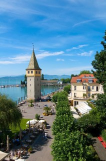Harbor with Mangturm tower