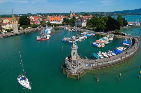 Harbor with Mangturm tower
