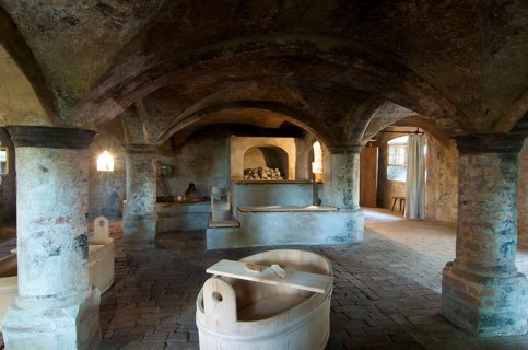Historic bathing room