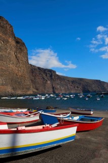 Fishing boats in the port