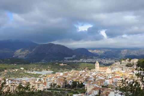 Cityscape of Polop