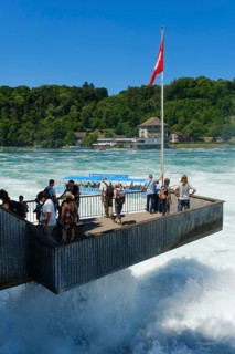 Viewing Terrace at the Rhine Falls