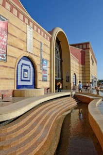 Modern shopping centre