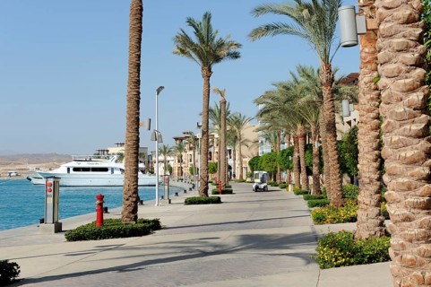 Harbour promenade