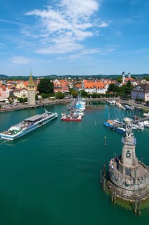Harbor with Mangturm tower