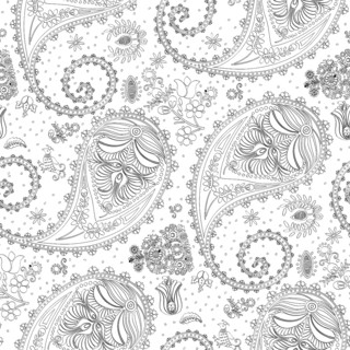 Vector paisley