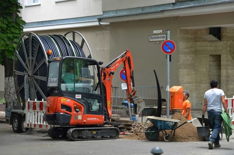 Cable laying