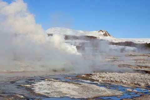 Geysir Geothermal Area in Haukadalur Valley